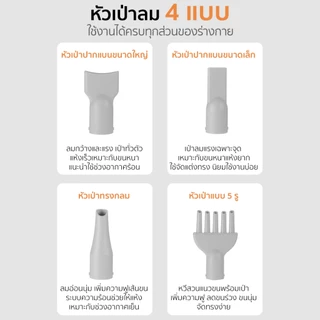 NAVIPET PET BLOW DRYER PD26 Pet Dryer ไดร์เป่าขนสุนัข เป่าขนแมว พร้อมกับหัวเป่า 4 หัว ปรับระดับแรงลม 99 ระดับ