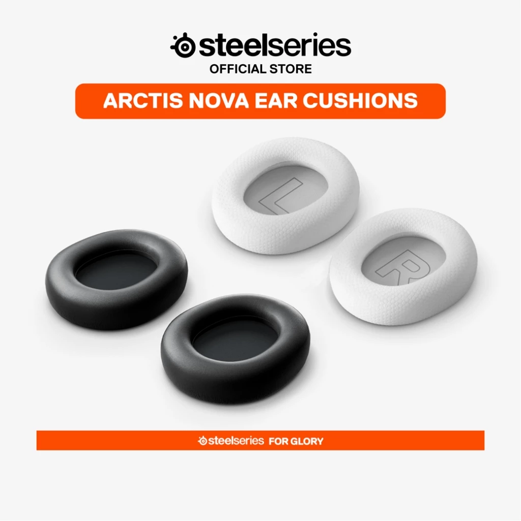 SteelSeries Arctis Nova Series Ear Cushions ฟองน้ำครอบหูฟังเมมโมรี่โฟมสำหรับเปลี่ยน