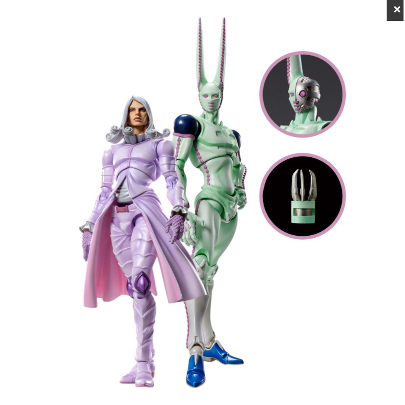 SAS Jojo Steel Ball Run - Funny Valentine Second & D4C Second ของแท้ Medicos ล็อตพิเศษ พร้อมพาร์ทเสร