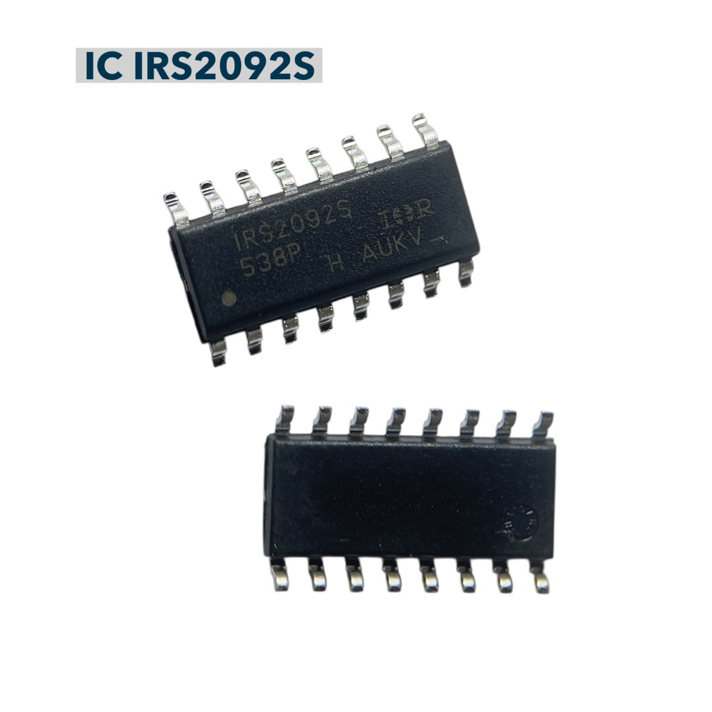 (ของแท้)ไอซี IRS2092S รับประกันจากมือช่างอะไหล่แท้ จบปัญหาอะไหล่ตกเกรดซ่อมไม่ผ่าน จบงานได้จริง