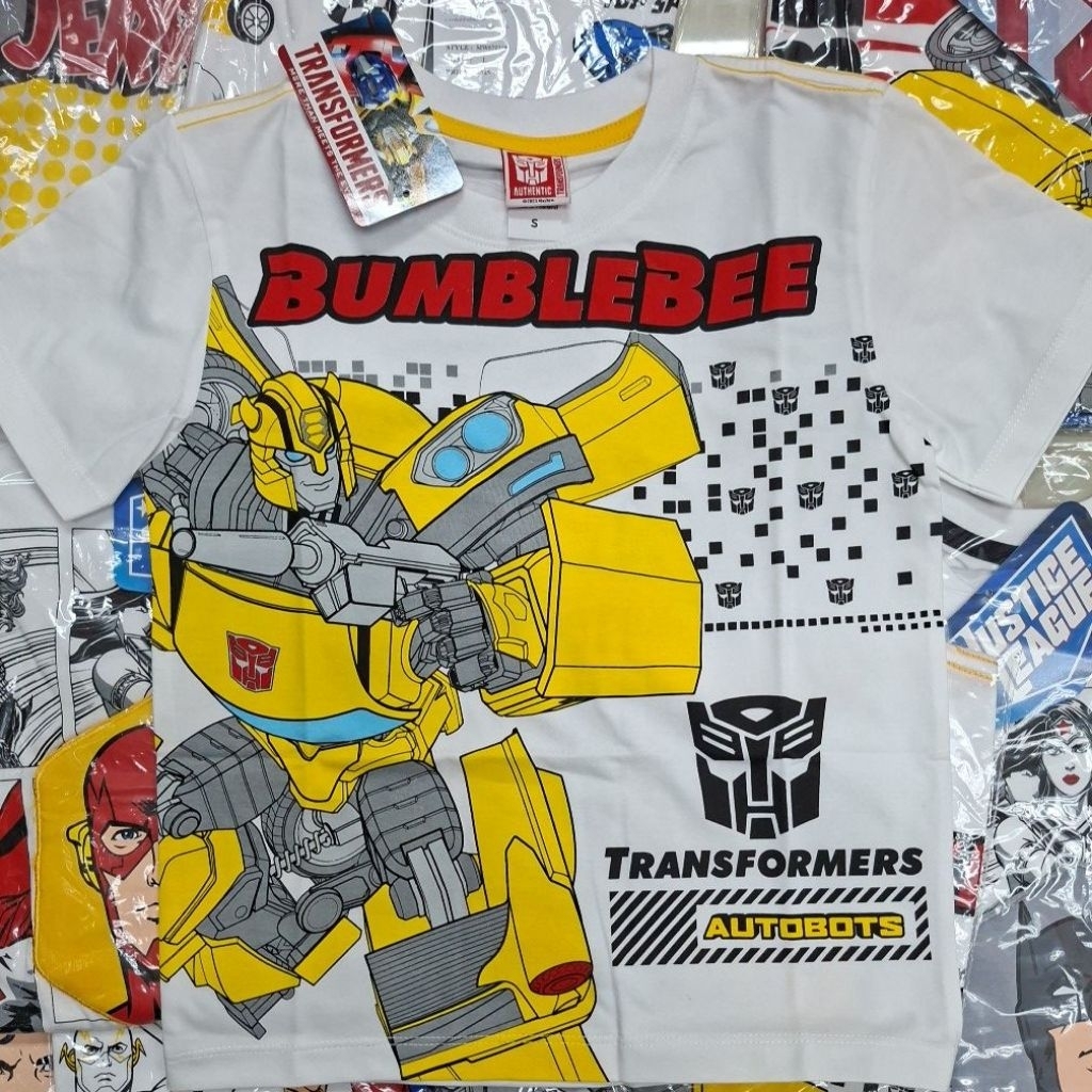 เสื้อยืด transformers (S-XL) 4-12ปี สินค้าพร้อมส่ง