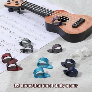 ปิ๊กนิ้วโป้ง(Thumb pick) ปิ๊กกีตาร์ ปิ๊กสวมนิ้ว guitar pick เหมาะสำหรับเครื่องสายทุกชนิด