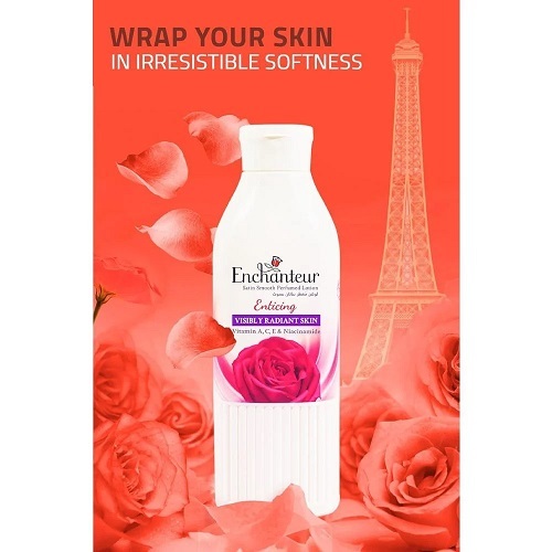 โลชั่นน้ำหอม Enchanteur 250 มล. บำรุงผิว ชุ่มชื้นยาวนาน มี 2 กลิ่นให้เลือก