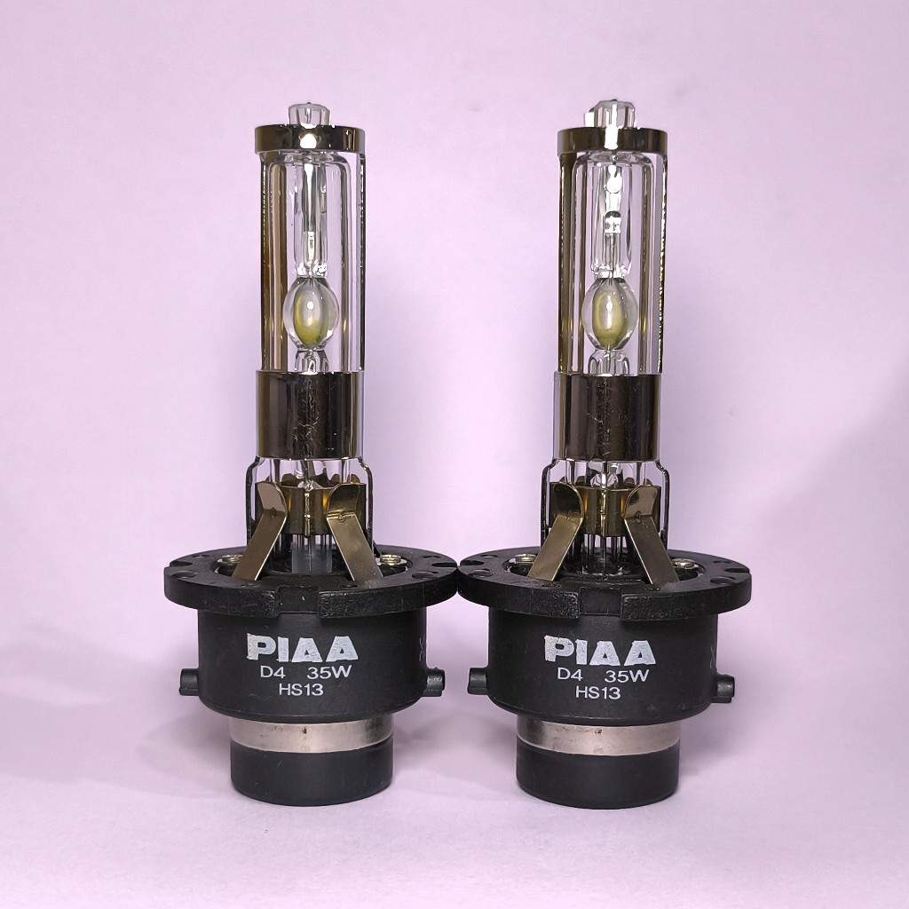 (1คู่) หลอดซีนอน PIAA D4R D4S HS13 6000K แท้มือ2ญี่ปุ่น