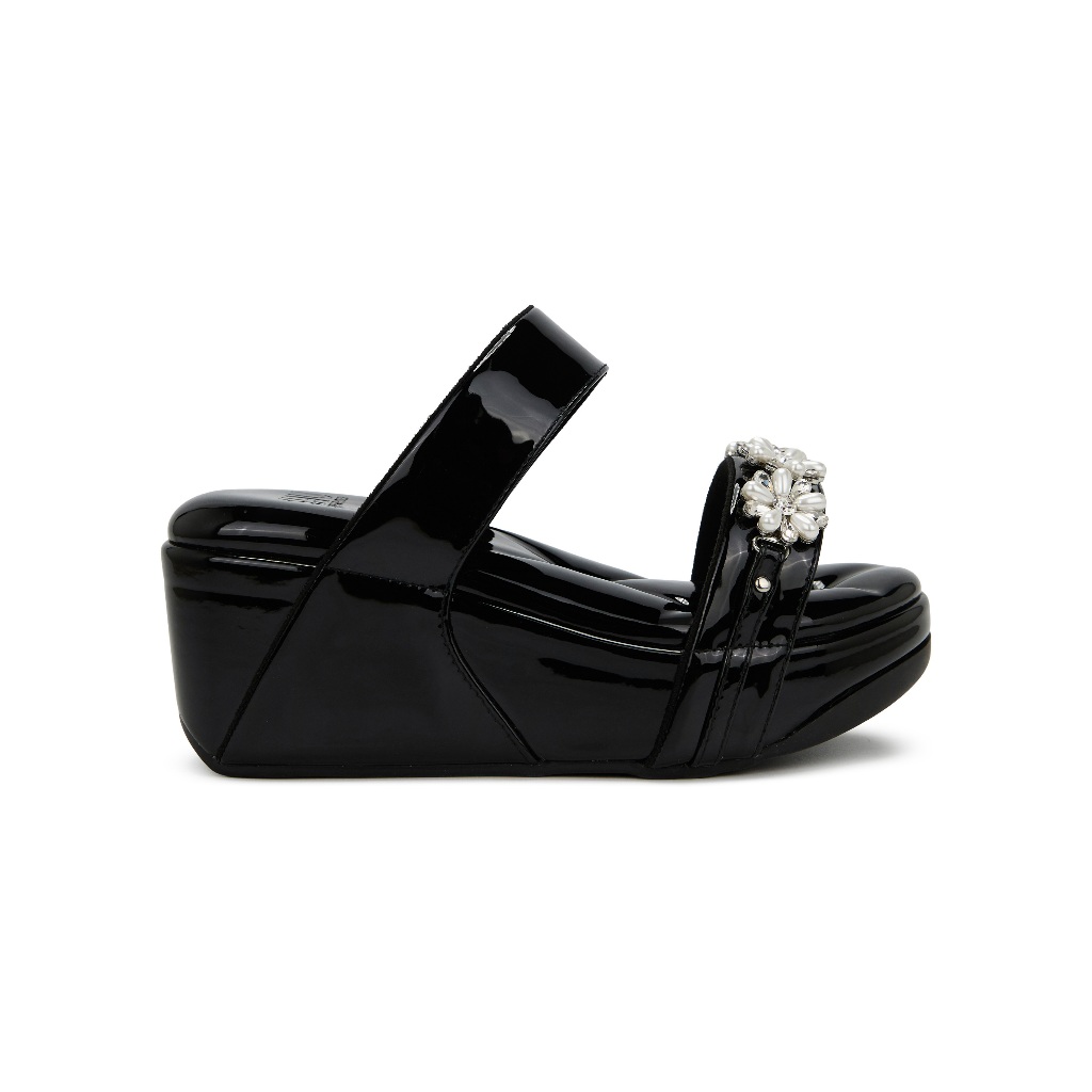 SHU SOFASHOES 3.5" CRYSTAL DAISY