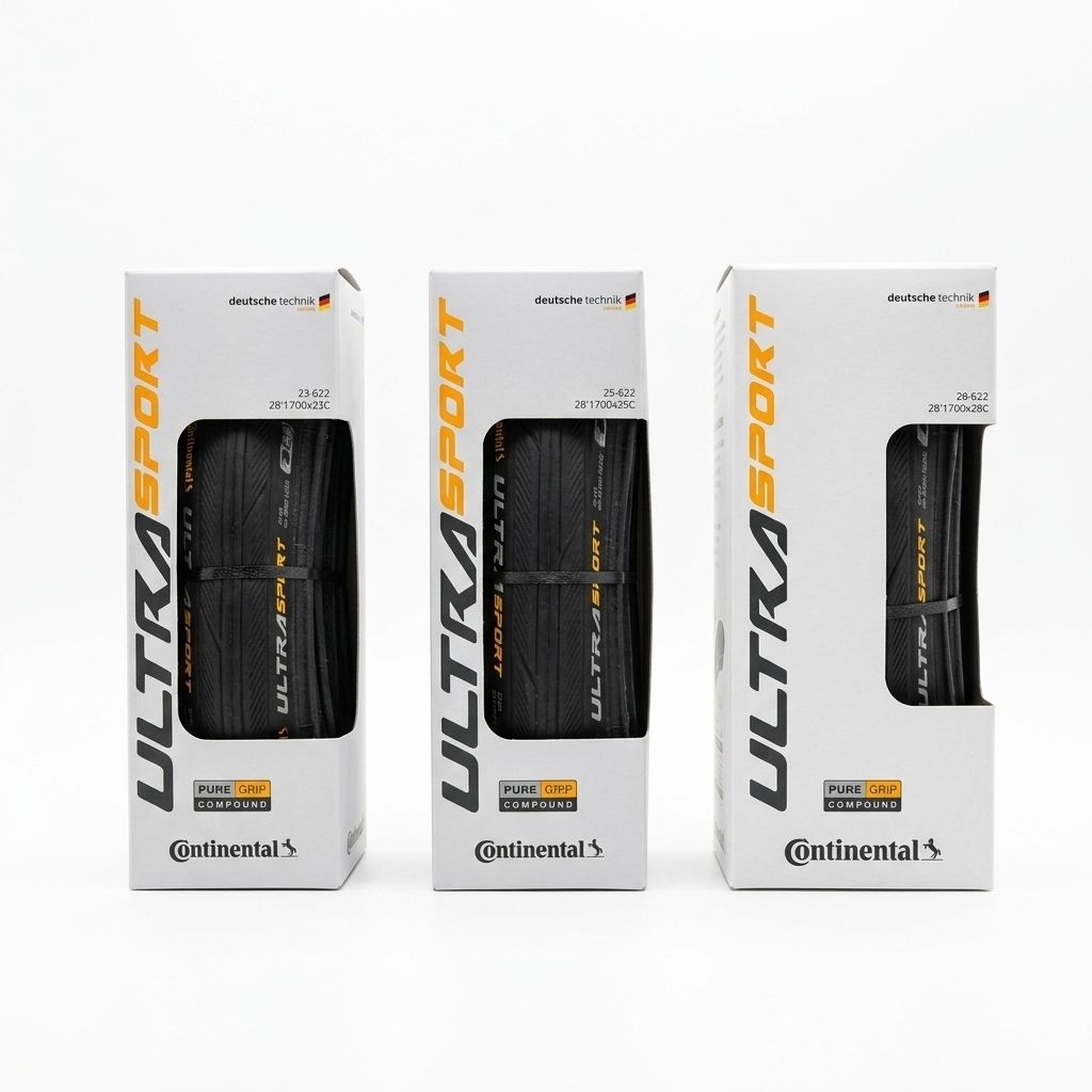 เข้าใหม่! ยางนอกจักรยาน เสือหมอบ Continental Ultra Sport 3 (มีกล่อง)