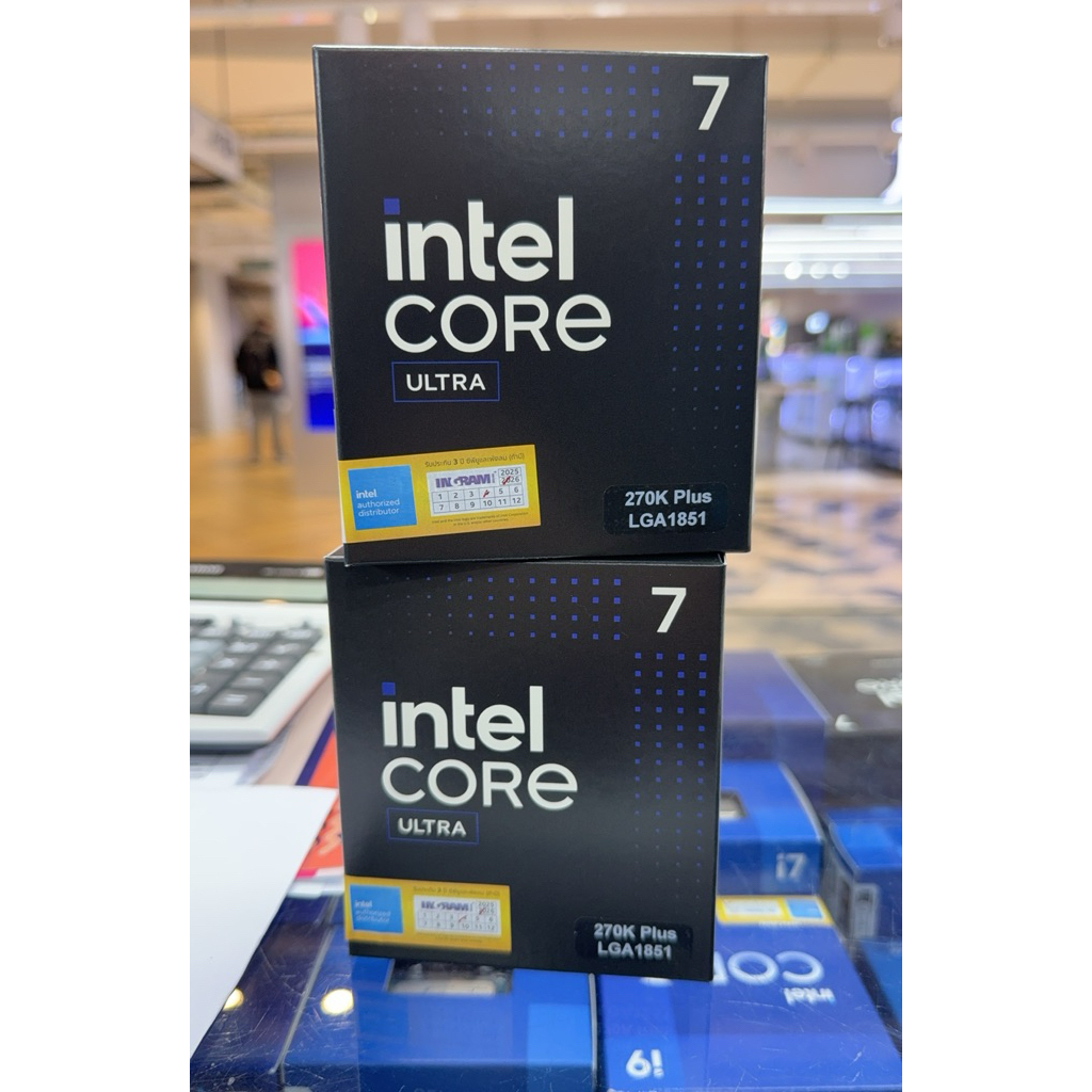 CPU Intel i7-270K LGA1851 (ไม่มีพัดลม)