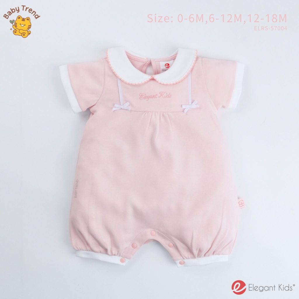 Elegant Kids ชุดเด็กผู้หญิง 0-18 เดือน ชุดรอมเปอร์สั้น ลาย ElegantLand | Babytrend