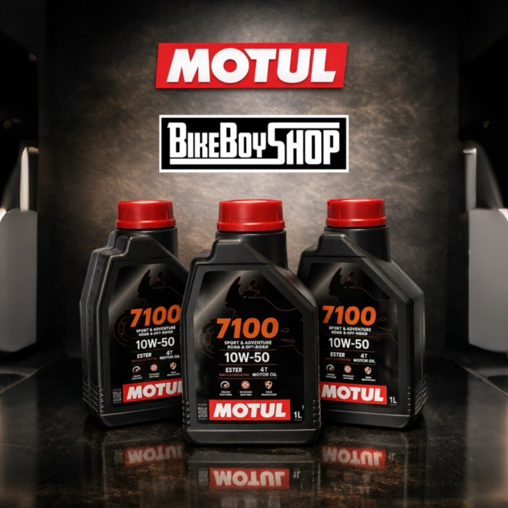 น้ำมันเครื่องMotul 7100 (มี 2 เบอร์คือ 10W-40 และ 10W-50)