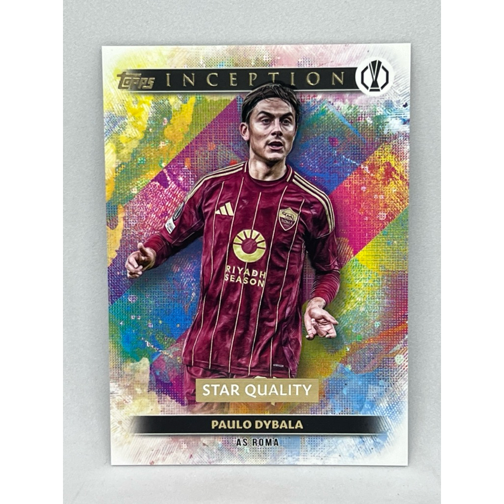 การ์ดฟุตบอล Topps Inception 2024 - 2025 Paulo Dybala Base