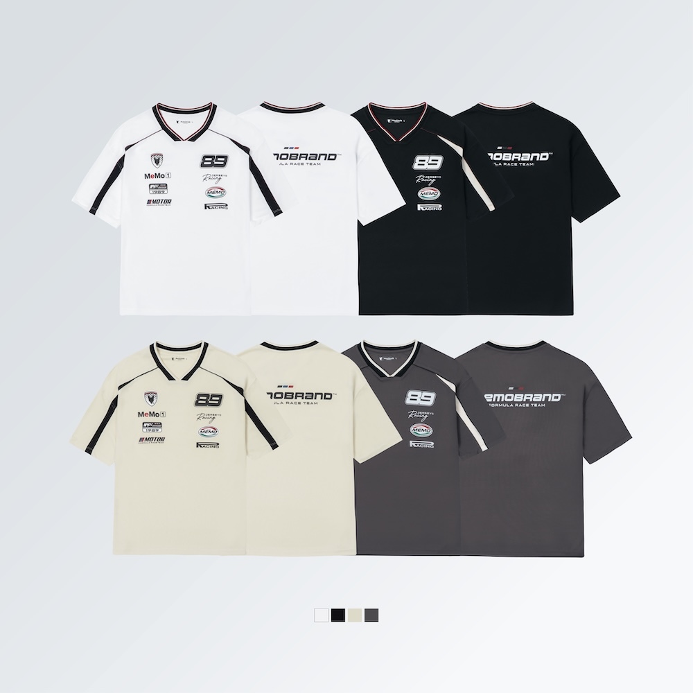 MeMo™ | Racing Jersey (New) | เสื้อสปอร์ตเรซซิ่ง สกรีน Racing Team ผ้าพรีเมียมโพลีเอสเตอร์ ใส่สบาย รูปที่ 6
