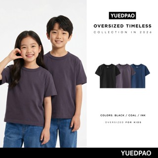 Yuedpao Kids Oversized Timeless 2026 เสื้อยืดเด็กโอเวอร์ไซส์…