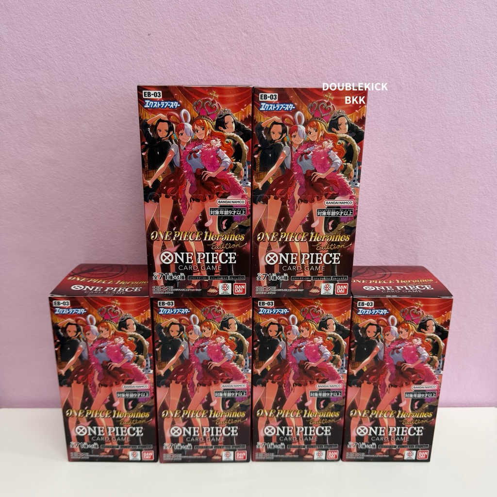 (พร้อมส่ง) ONE PIECE EB 03 (ญี่ปุ่น) (กล่องละ)