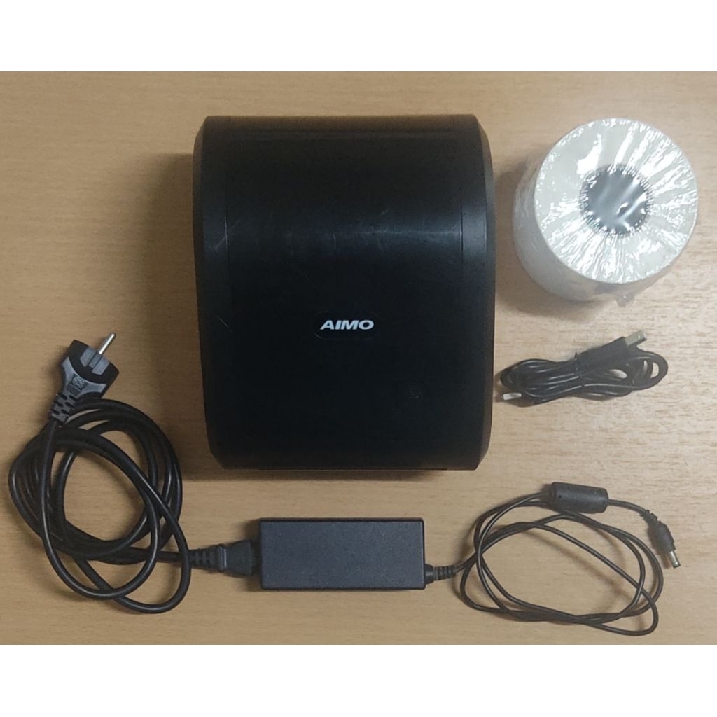 เครื่องพิมพ์ใบปะหน้า AIMO รุ่น D520 พอร์ตเชื่อมต่อ USB / Bluetooth (สินค้ามือสอง) ใช้งานได้ปรกติ