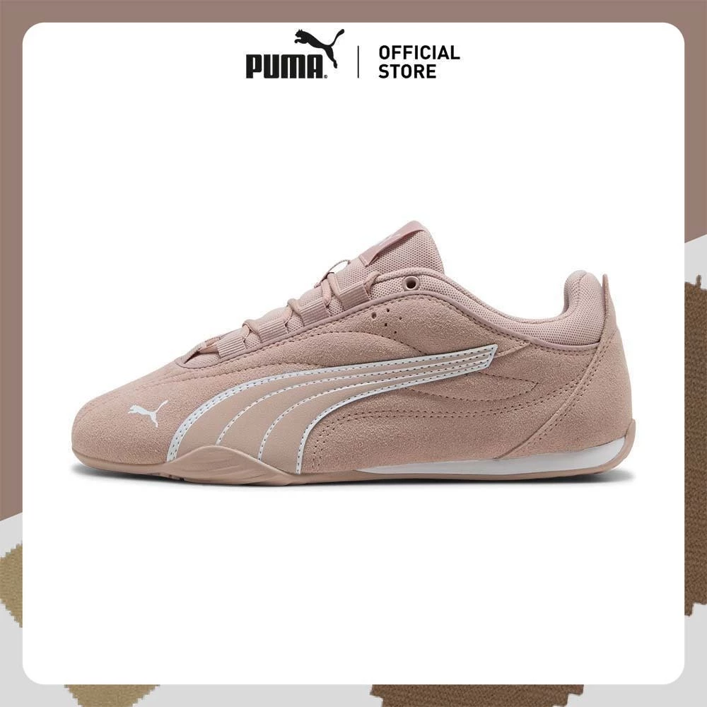PUMA CATCH SOLEIL SD รองเท้าผ้าใบหนังกลับ ยูนิเซ็กซ์ สีเบจ - 40395506