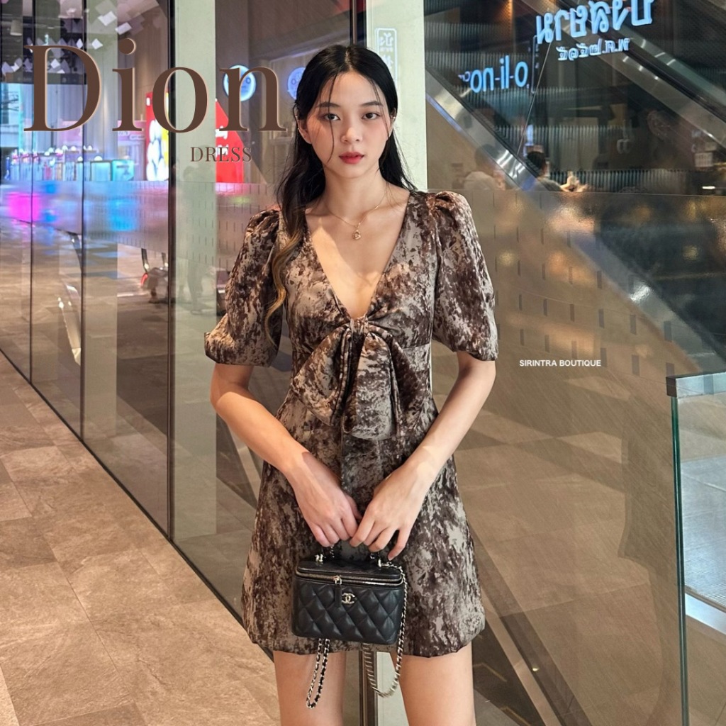 SIRINTRA  : DION MINI DRESS. .