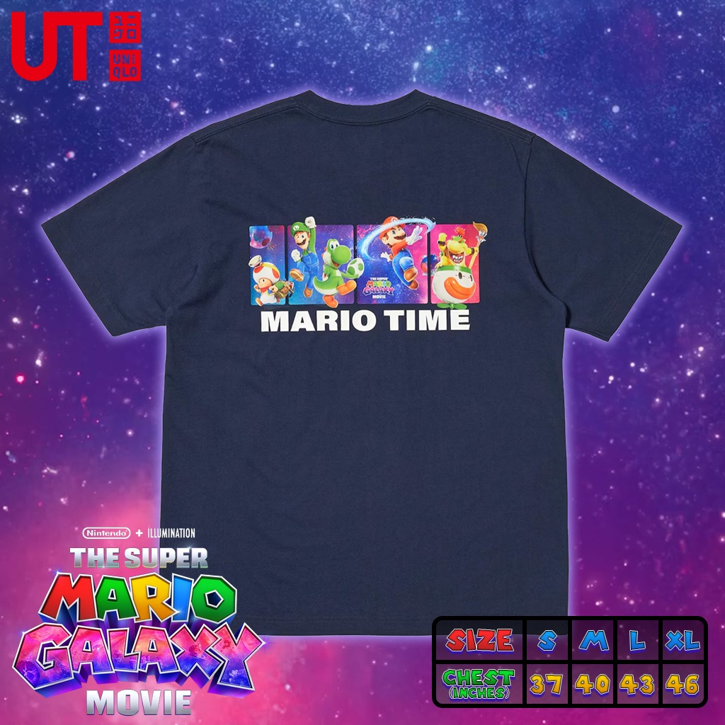 เสื้อยืด Uniqlo UT - The Super Mario Galaxy Movie 0269