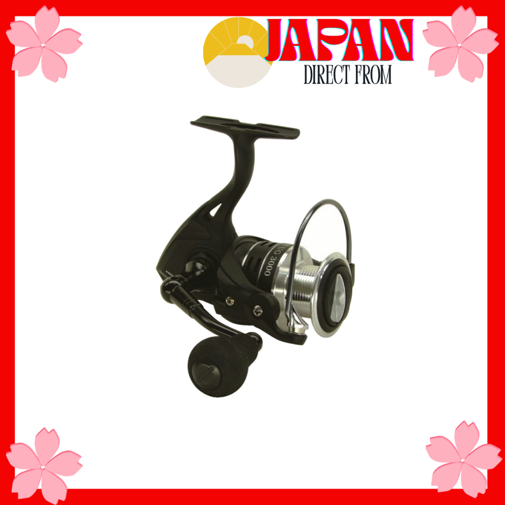 【Direct from Japan】PROTRUST LUSTER UG Spinning Reel Matte Black CNC Screw-lock Handle Saltwater Fishing Reel