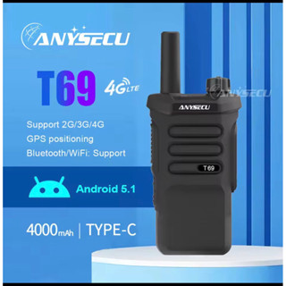 Poc Anysecu T69 กดแล้วพูด แอนดอร์ย5.1 ผ่านอินเตอร์เน็ต พร้อม…