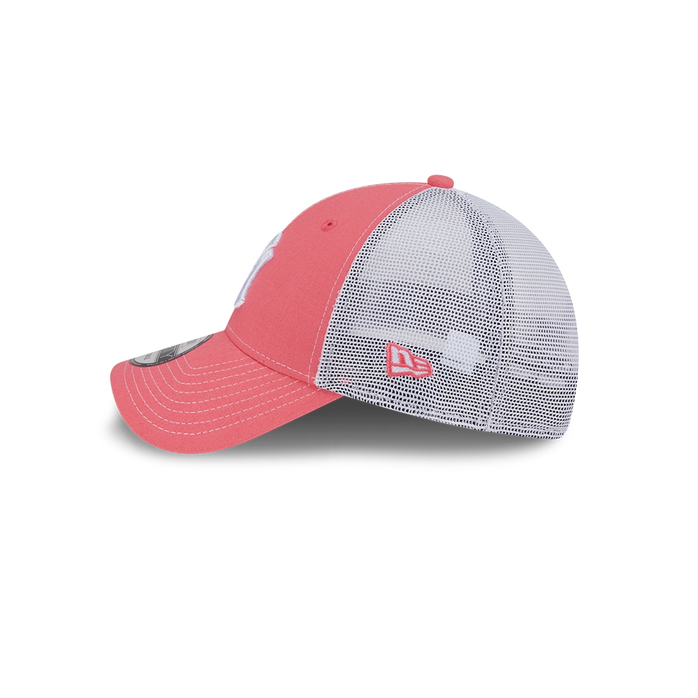 New Era قبعة Trucker ‏9Forty ‏New York Yankees ‏Resort Blush — صورة 4