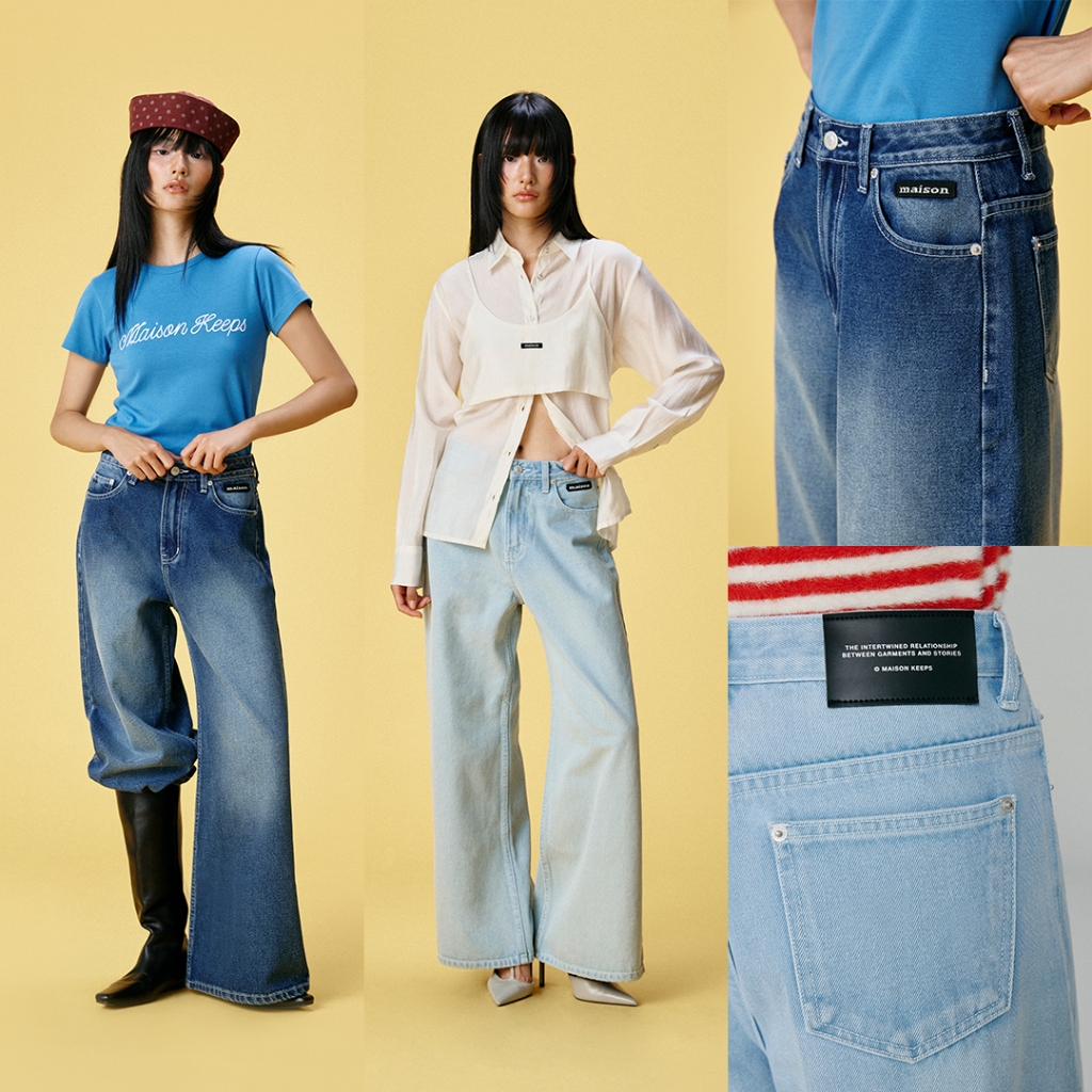 maison KEEPS | Neptune Baggy Jeans | กางเกงยีนส์ Baggy ทรงหลวม