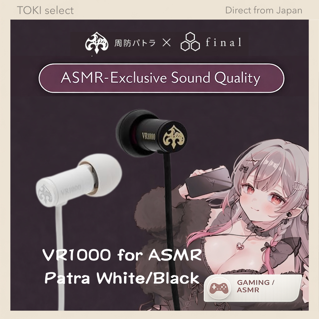final VR1000 In-Ear Earphones Wired Binaural Gaming ASMR Directional Sound