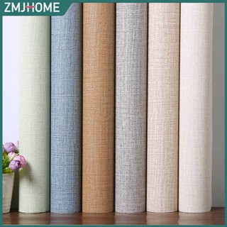 วอลเปเปอร์ PVC หนา ปลอดภัย กันน้ำ ติดง่าย ไม่ทำลายผนัง สำหรั…