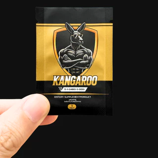 [1ซองใหญ่ 5เม็ด!!] Kangaroo อาหารเสริมเม็ดเคี้ยว รสโกโก้ สำหรับคุณผู้ชาย เพิ่มความสดชื่นและความมั่นใจ