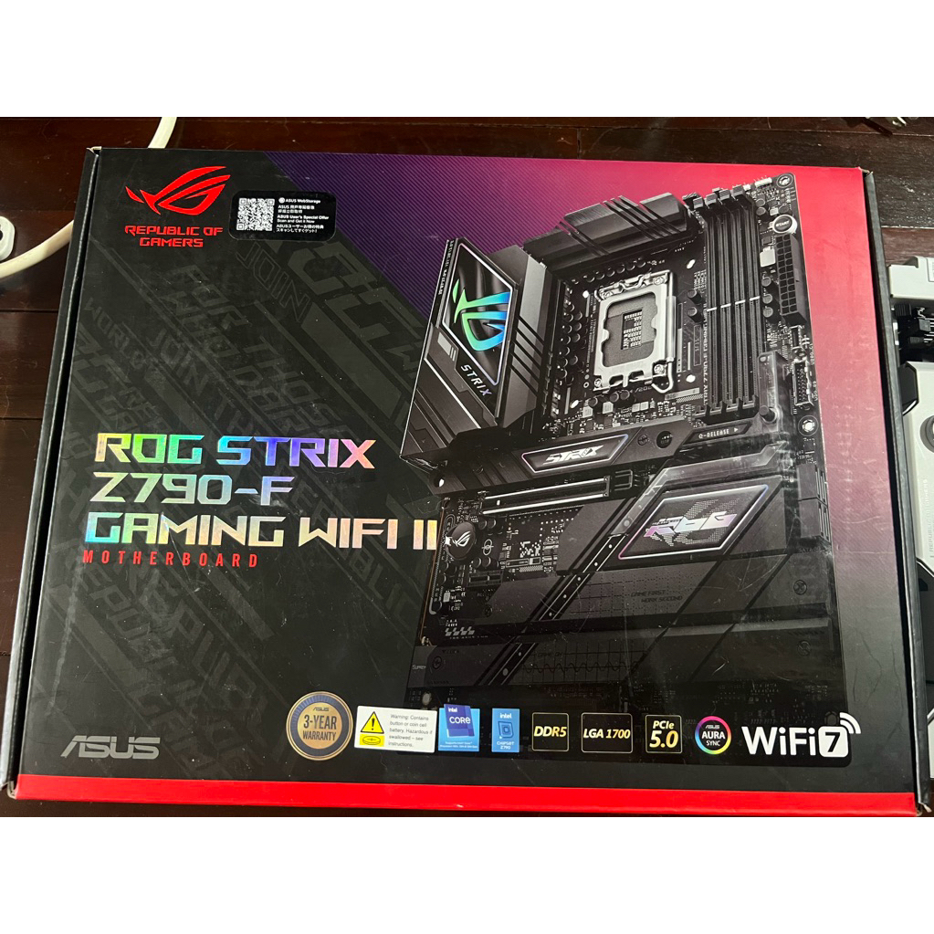 มือ2 Z790-F ROG STRIX ประกัน 3/70 สภาพใหม่กริ๊บ