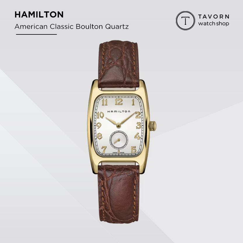 นาฬิกา Hamilton AMERICAN CLASSIC BOULTON QUARTZ รุ่น H13431553