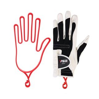 ที่ตากถุงมือกอล์ฟ พลาสติก สีแดง 23CM STJ001 กันอับชื้น ใช้งา…