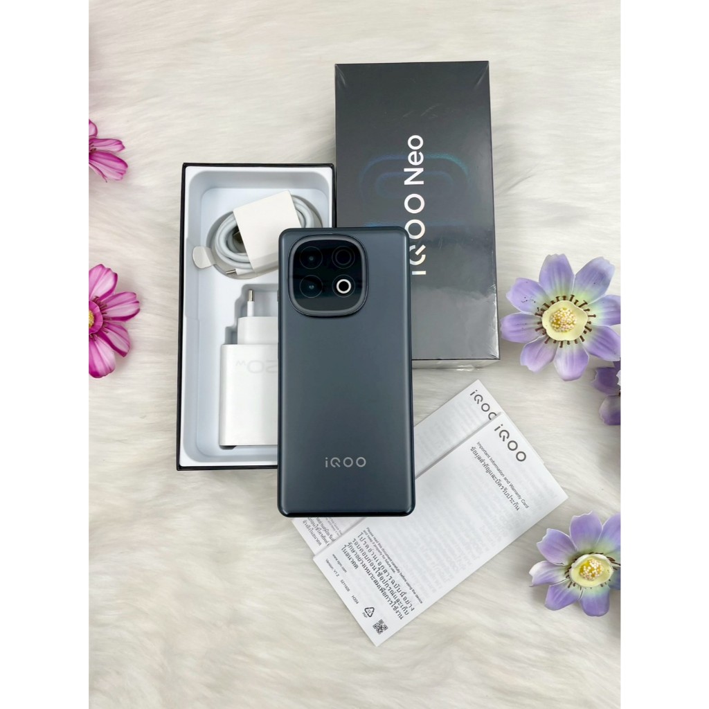 iQOO Neo 10 12GB+256GB ประกันศูนย์ถึง 9/6/2569  🥑ราคา 9,900 บาท🥑