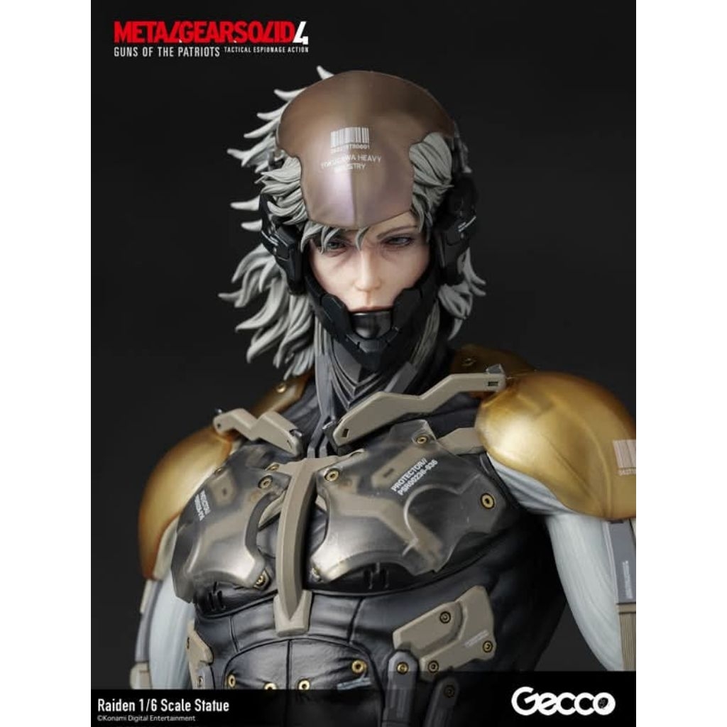 [Pre-order] Gecco : METAL GEAR SOLID 4 GUNS OF THE PATRIOTS Raiden 1/6 Scale Statue