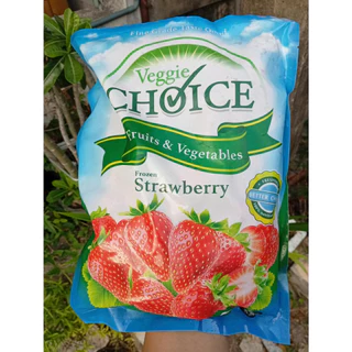 สตรอเบอร์รี่แช่แข็ง ถุงละ 1 กก. Strawberry คุณภาพดี สีแดงสด น่ารับประทาน พร้อมส่ง