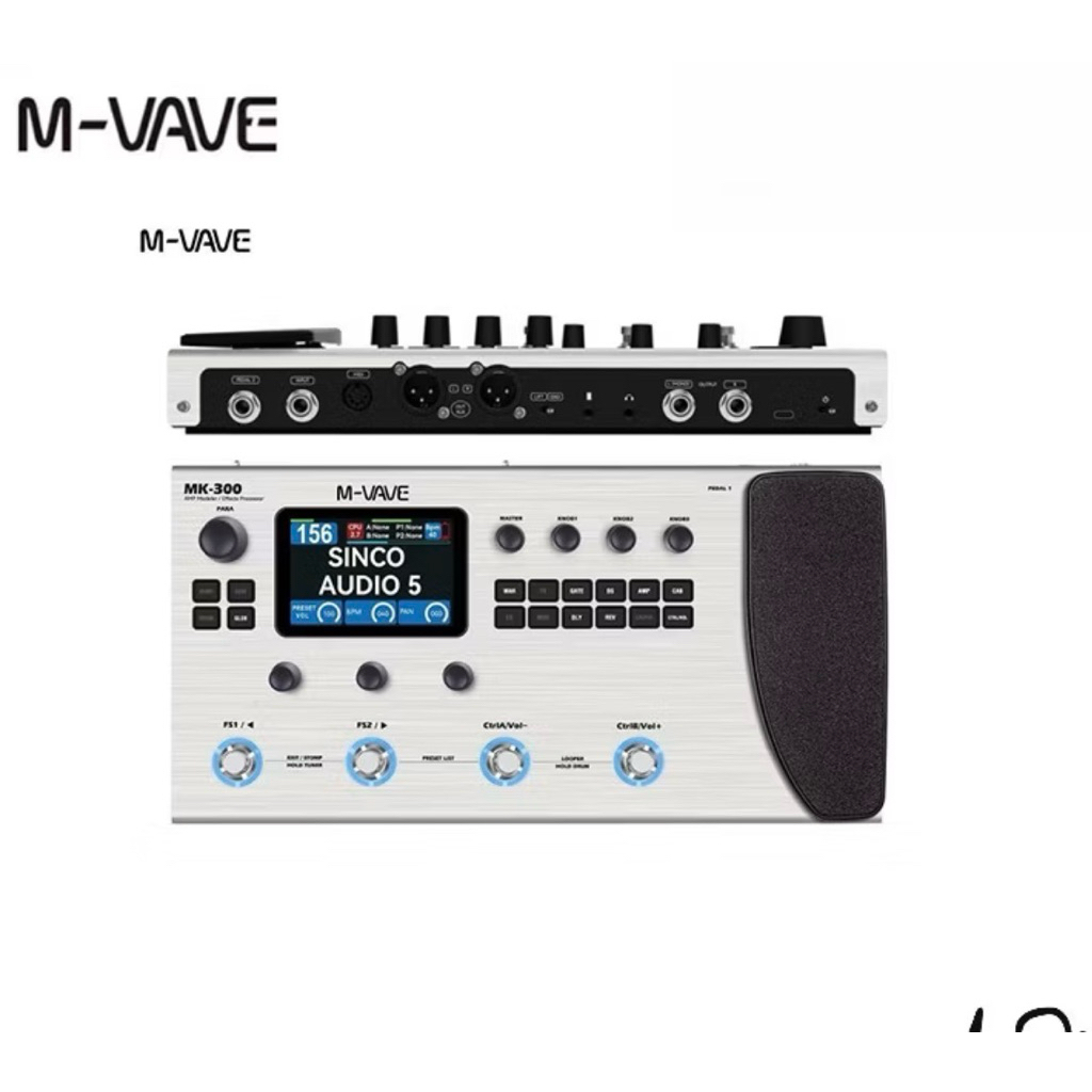 M-Vave MK-300 Guitar/Bass Multi-Effect