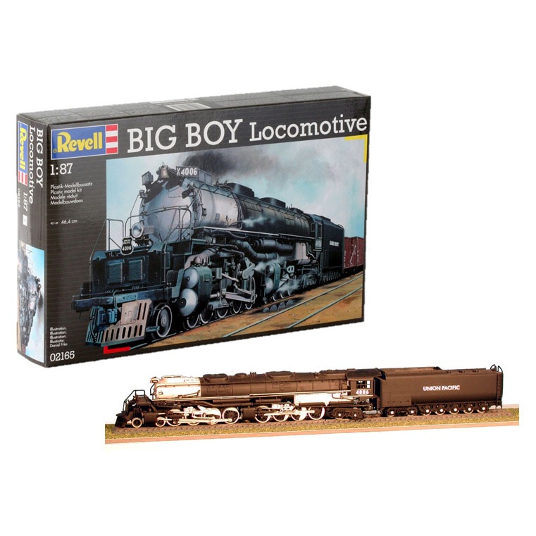 1/87 Big Boy Lokomotive  (HO scale) #02165 Revell หัวรถจักรไอน้ำ