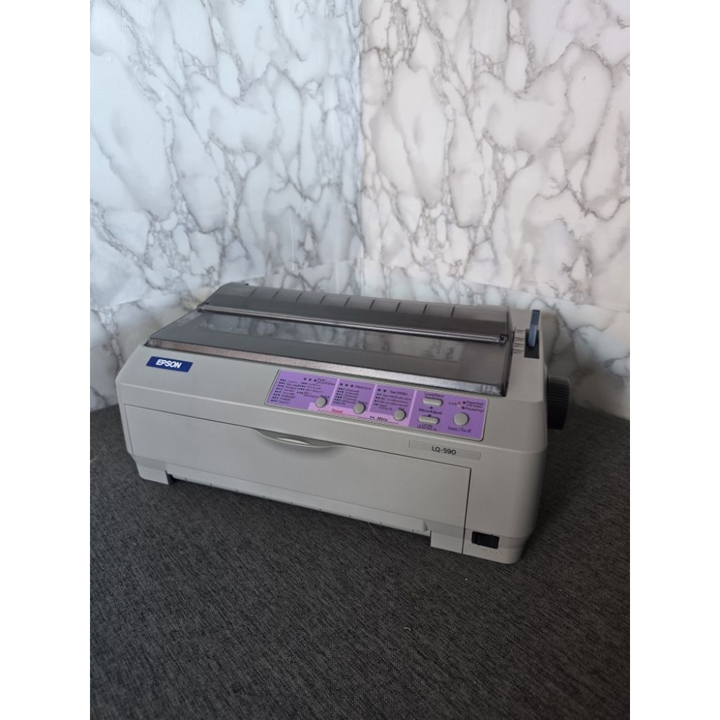 Epson Lq-590 เครื่องพิมพ์ Dot Matrix มือสองสภาพสวย