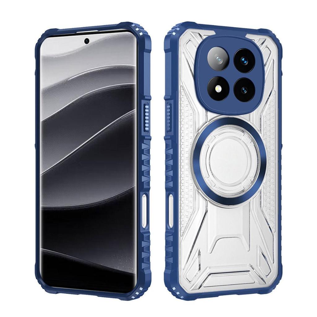 เคสชาร์จไร้สาย ใส สำหรับ Xiaomi Redmi Note15 Note15Pro Note15ProPlus POCO M8 M8pro เคสกันกระแทก แม่เหล็ก
