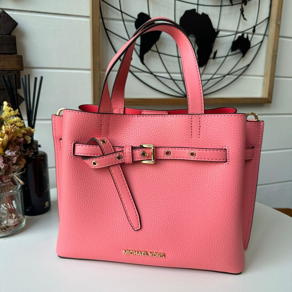 ✨ผ่อน0%-แท้100%✨ กระเป๋าสะพาย 35F0GU5S5T  Small Emilia Satchel Bag