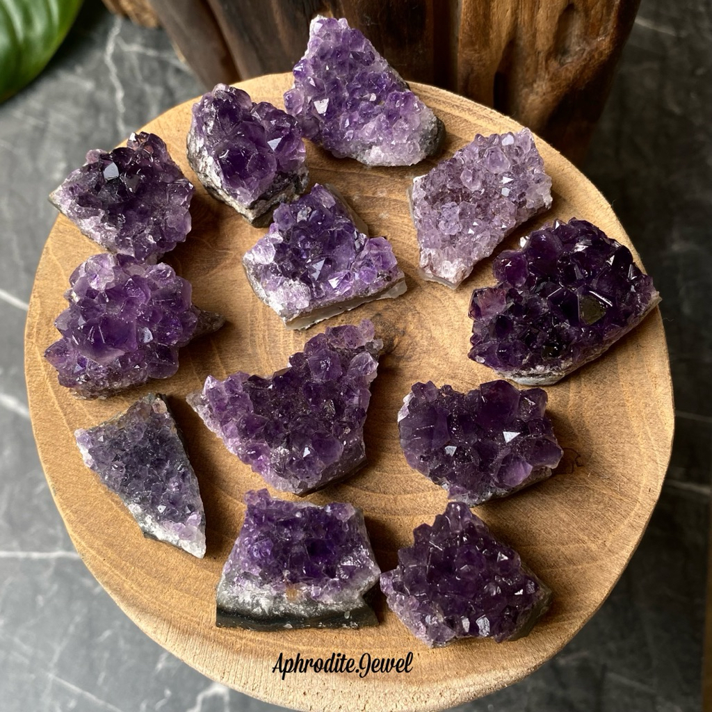 หินแท้ ผลึกอเมทิสต์ Amethyst หินสะสม