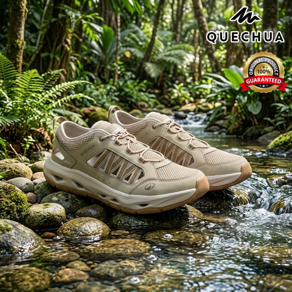 รองเท้าเดินป่าลุยน้ำสำหรับผู้ชาย รุ่น NH900 (สีเบจ) QUECHUA