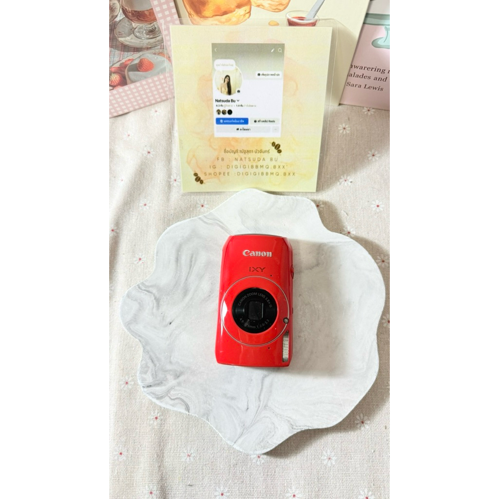 ตัวที่2📸canon ixy 30 s / ixus 300 hs 📸 red