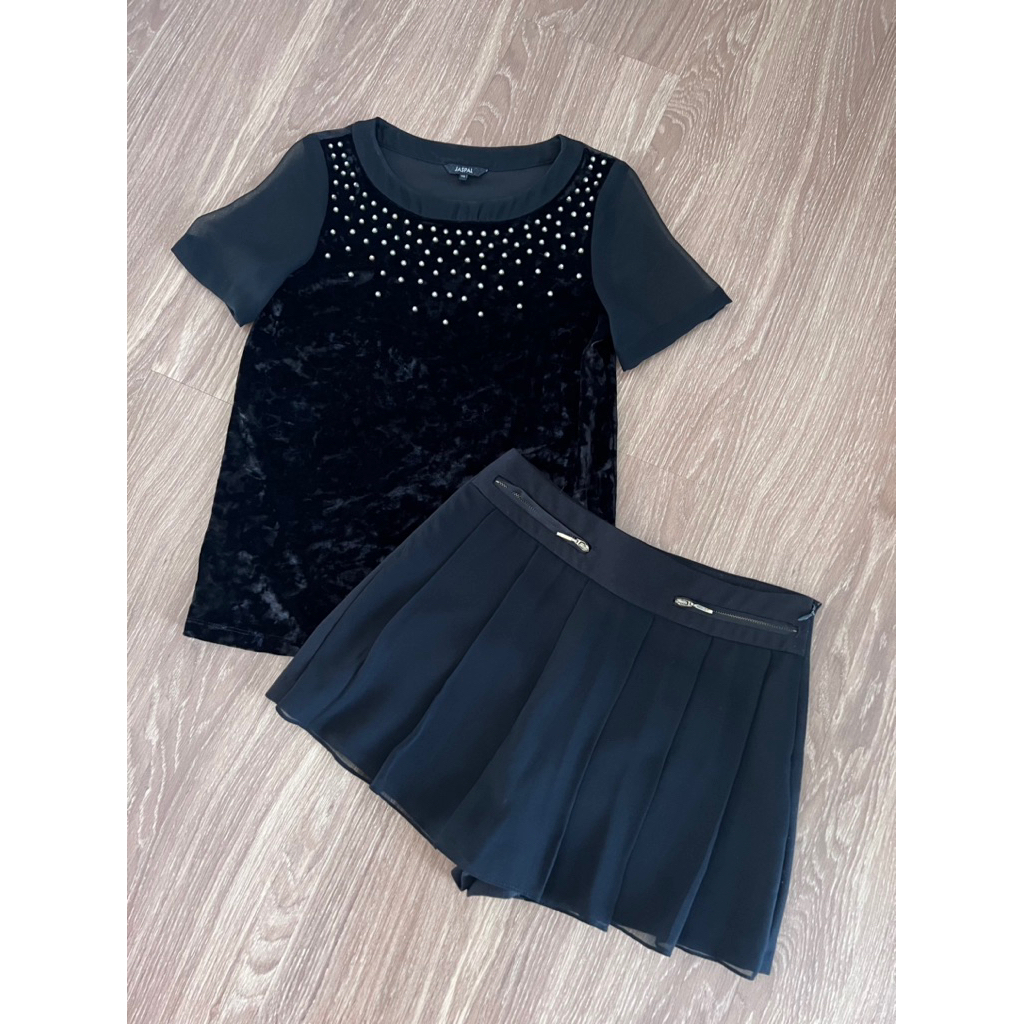 ชุดเซ็ท เสื้อ jaspal กรงเกงกระโปรง zara