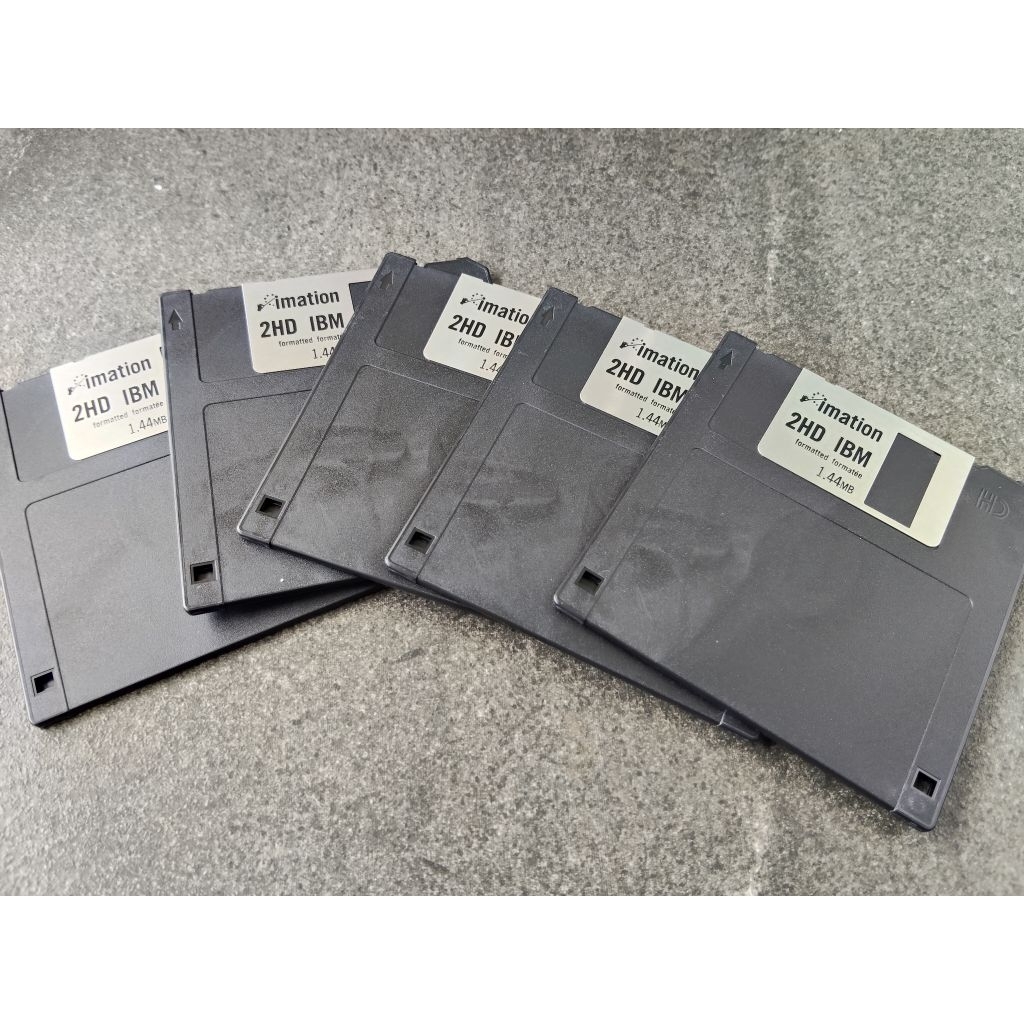 แผ่นฟลอปปี้ดิสต์ Floppy disk Imation ของใหม่ ขนาด1.44MB ผลิตในประเทศอเมริกา(ต่อ1แผ่น)