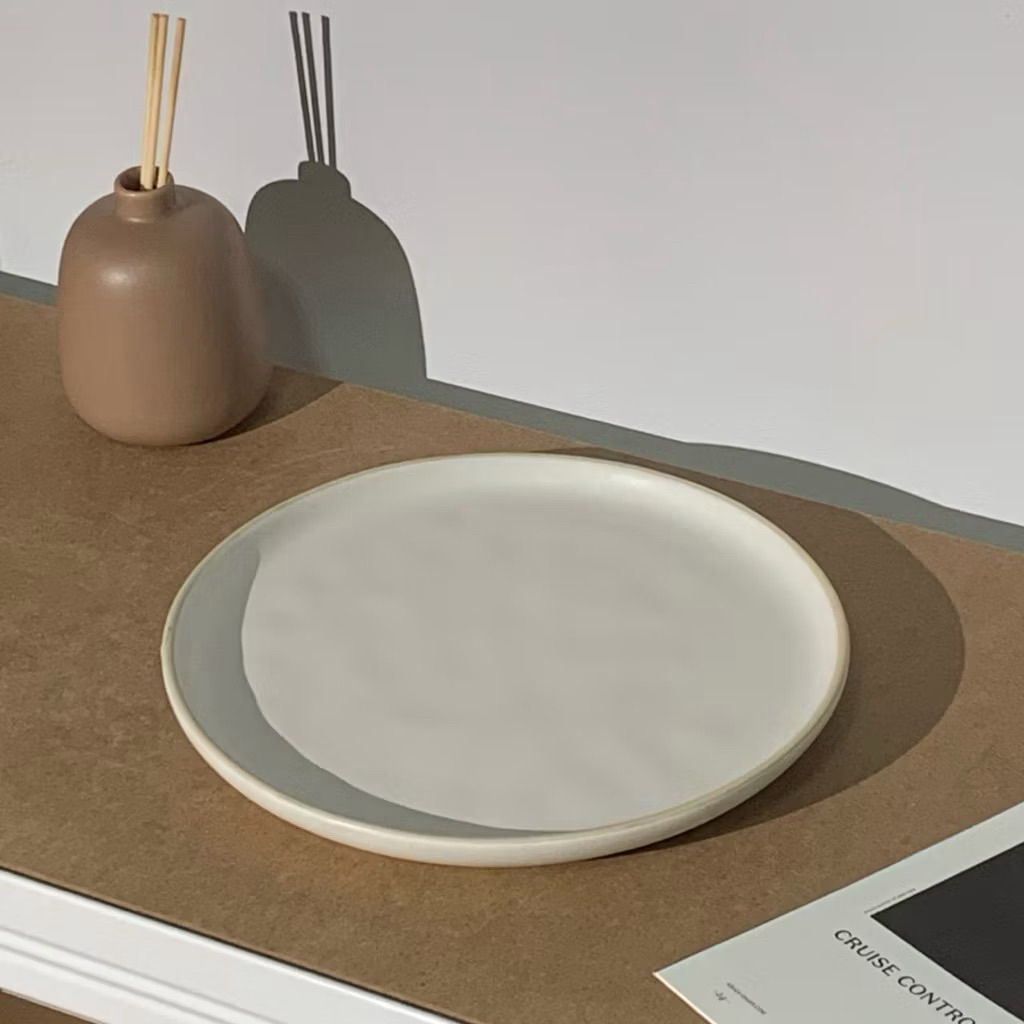 Goodsceramics   Dinnerware ชามกลม 7 นิ้ว เเนวลอฟท์ ผิวสัมผัสเคลือบมัน เล่นลวดลายจุดกระจายทั่วชาม ไลนนิ่งขอบชามเนื้อทราย ราคา ถูกที่สุด ดีลบีเคเค แกลเลอรีภาพที่ 8
