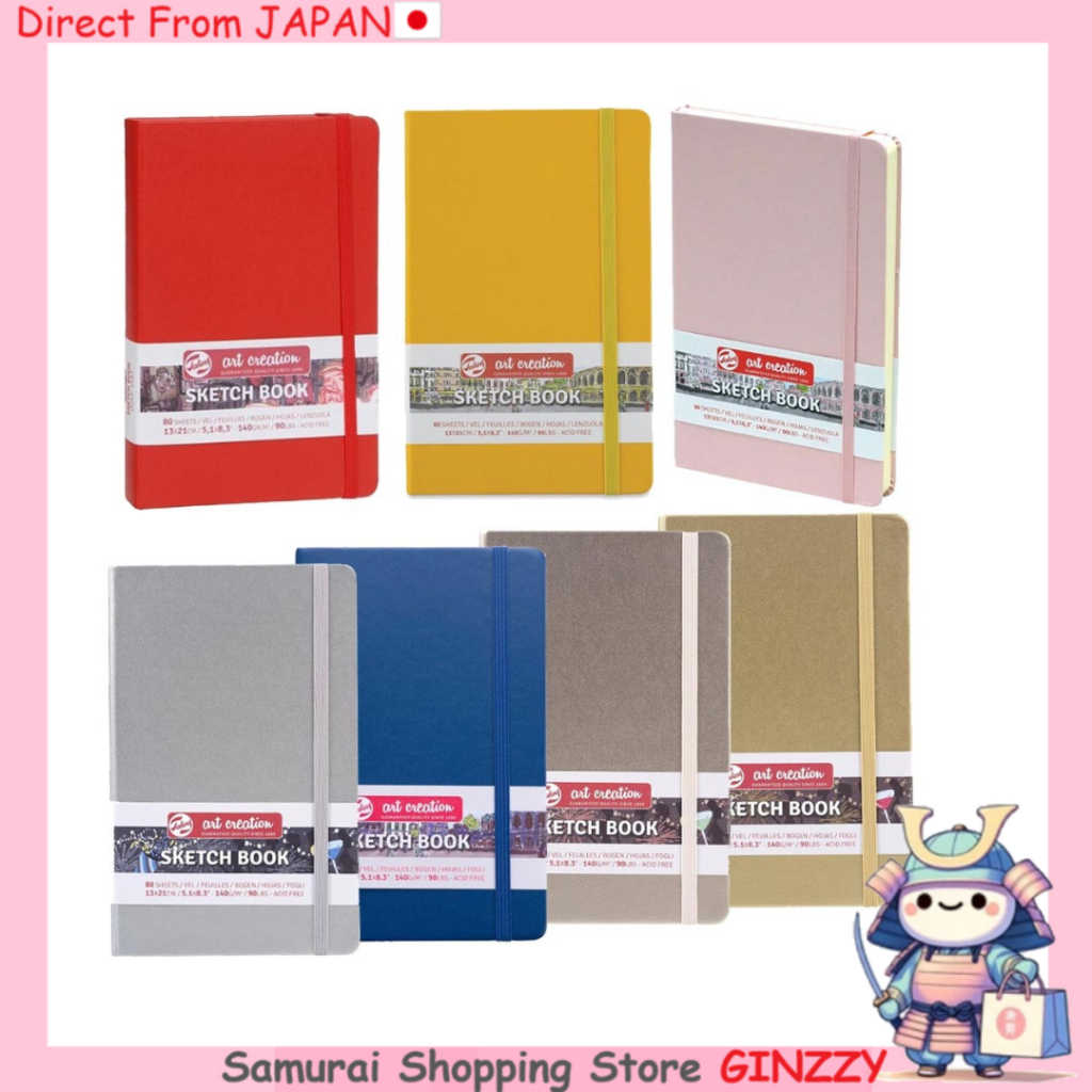 Talens Art Creation สมุดบันทึกวาดภาพ สมุดสเก็ตช์ 12cm×12cm Japan Stationery