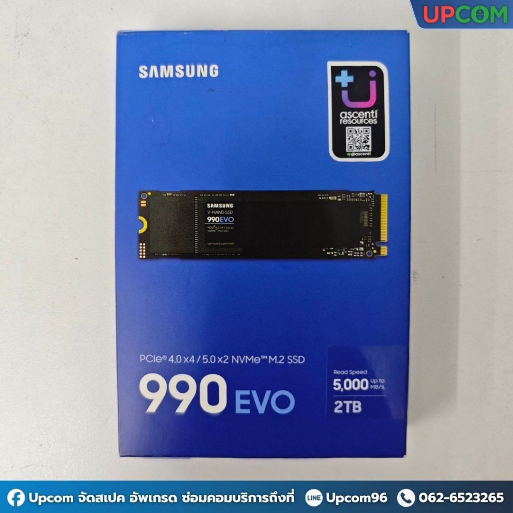[มือ2] M.2 2TB SAMSUNG 990 EVO MZ-V9E2T0BW