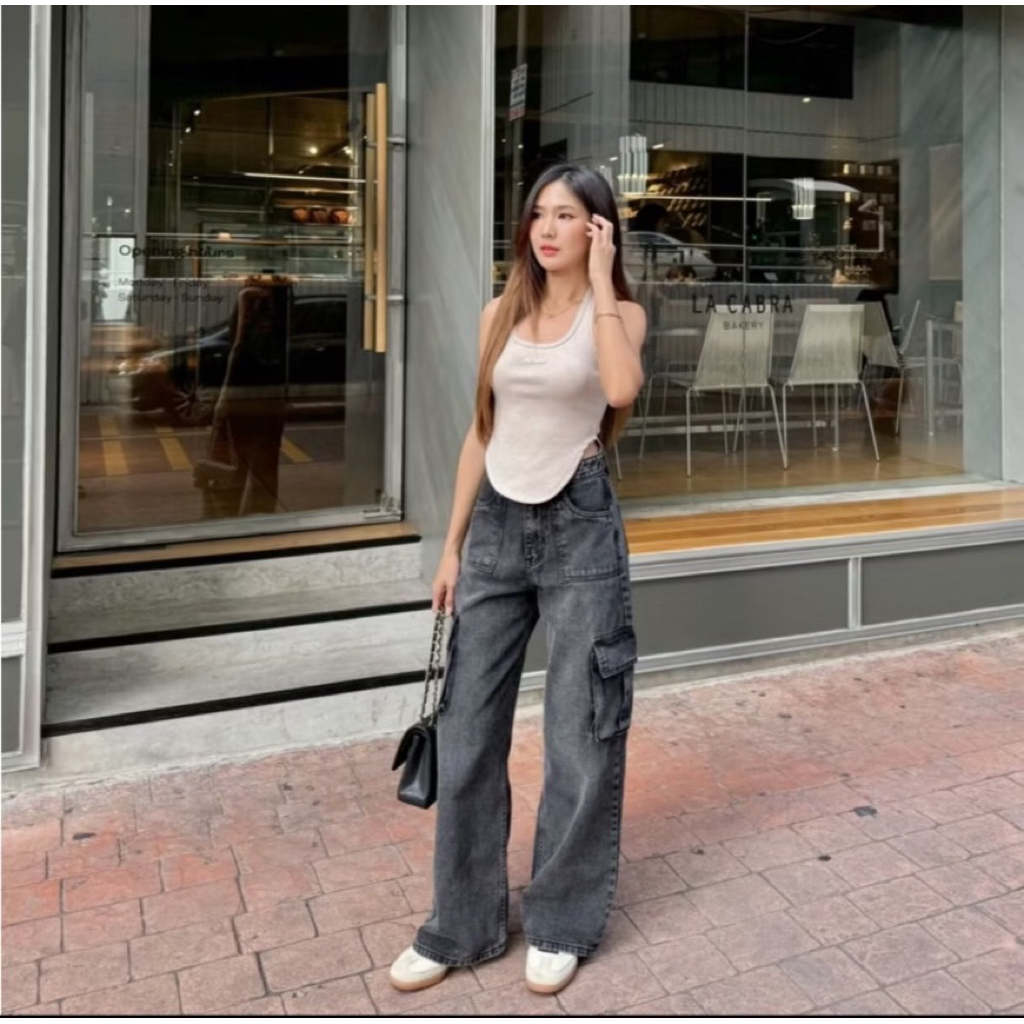 ส่งต่อกางเกงคาร์โก้ รุ่น bombay cargo jeans