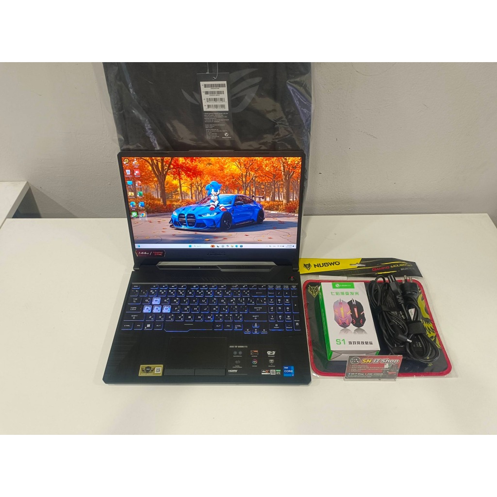 Asus TUF Gaming F15 (มือสอง) สเปค Intel Core i7-11800H RAM 8GB SSD 512GB NVIDIA GeForce RTX 3050Ti ล