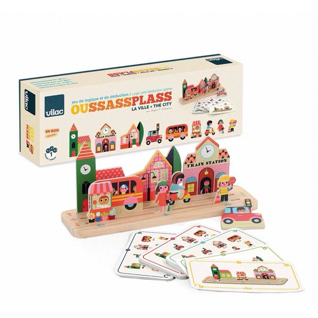 *พรีออเดอร์*Vilac Wherdsitgo the city-Logic gamee